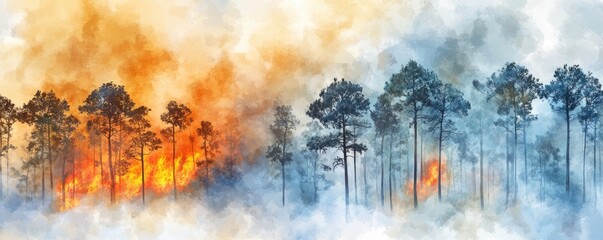 Forest Fire Contrast
