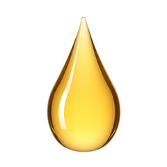 Golden Oil Drop:  High-Res Image
