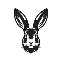 Hare Vector - Minimalist Hare Design - Hare Vector - Illustration of Hare.