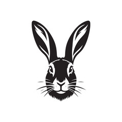 Hare Vector - Minimalist Hare Design - Hare Vector - Illustration of Hare.