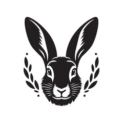 Hare Vector - Minimalist Hare Design - Hare Vector - Illustration of Hare.