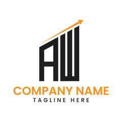  Minimalist Arrow Growth Logo Design