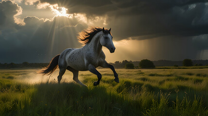 The Wild Grace of a Galloping Horse