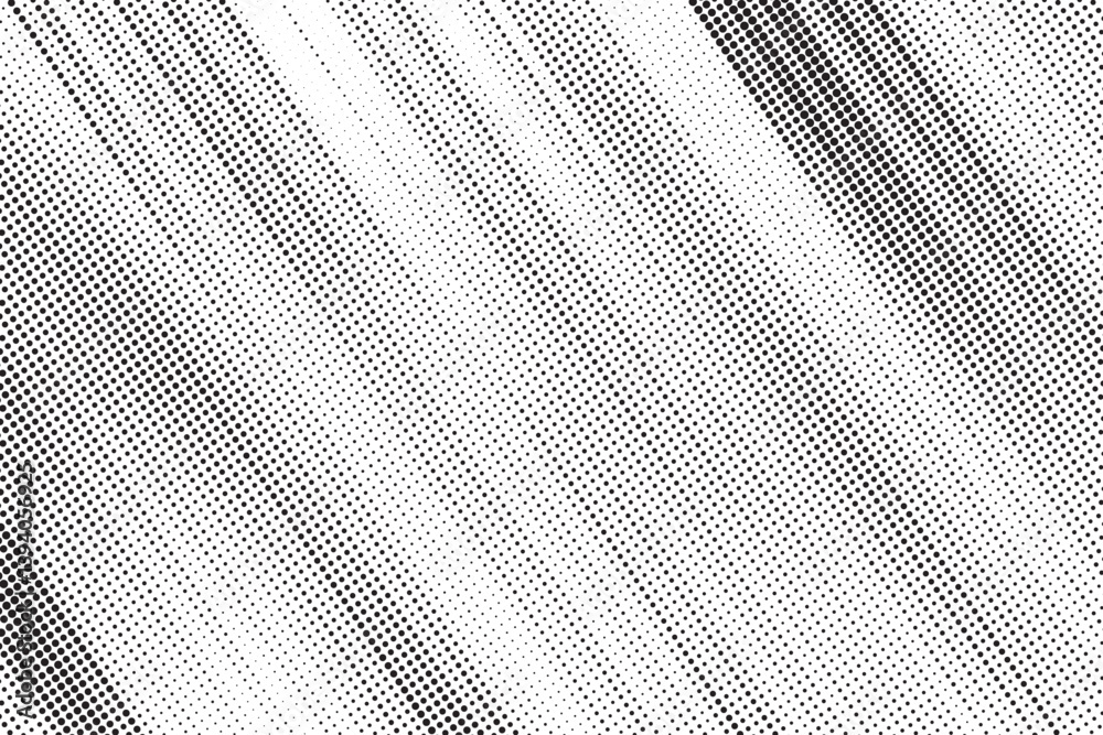 Poster Halftone background vector, abstract backdrop design with two tone pattern and copy space for edit your content