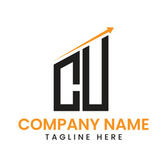  Minimalist Arrow Growth Logo Design