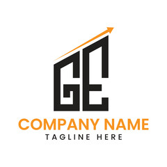  Minimalist Arrow Growth Logo Design