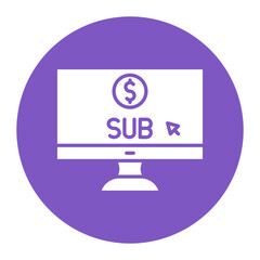Subscription Model Icon