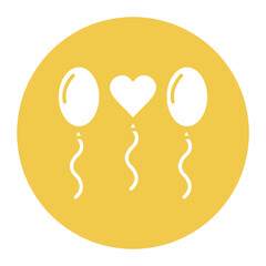 Balloons Icon