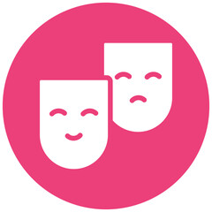 Theatre Mask Icon