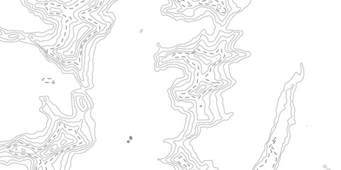Abstract Vector Earth Relief Map Illustrating Conceptual Elevation Changes with Fluid Lines and Dynamic, Geometric Patterns to Capture Natural Terrain
