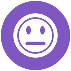 Neutral Face Icon