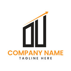  Minimalist Arrow Growth Logo Design