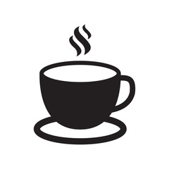 Cup icon. Hot drink icon.