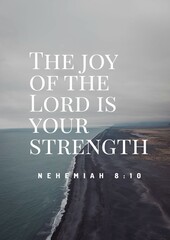 Bible Verses about April Month  "  The joy of the Lord is your strength Nehemiah 8:10 "