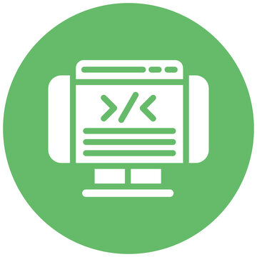 Web Coding Icon
