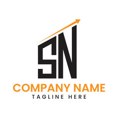  Minimalist Arrow Growth Logo Design