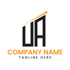  Minimalist Arrow Growth Logo Design