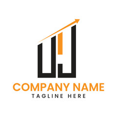  Minimalist Arrow Growth Logo Design