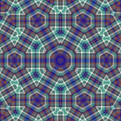Tartan fabric pattern. Mixed plaid, checkered, gingham texture for tablecloth, picnic, bedsheet, curtain, skirt, gift tag etc printing