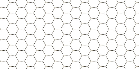 Naklejka premium Abstract background with hexagons Abstract hexagon polygonal pattern background vector. seamless bright white abstract honeycomb background. 