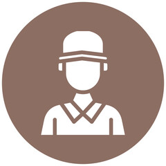 Cashier Male Icon