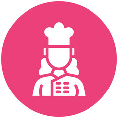 Chef Female Icon