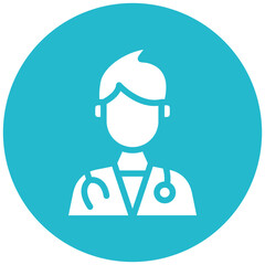 Medical Doctor Male Icon