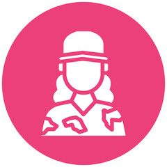Soldier Female Icon