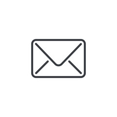 Email Message line icon