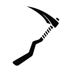 scythe icon vector design template simple and clean