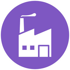 Obraz premium Factory Icon