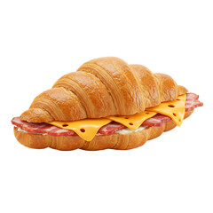 Bacon & Cheese Croissant Sandwich