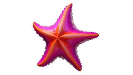 A friendly pink starfish graphic for beach or underwater visuals.