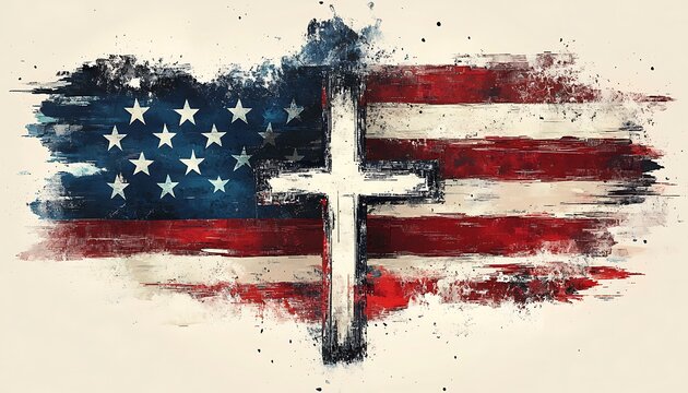 Christian Flag, USA