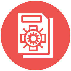 Disease Surveillance Icon
