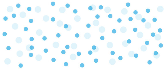 Abstract Blue and White Polka Dot Pattern. 