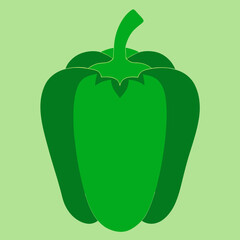 green bell pepper