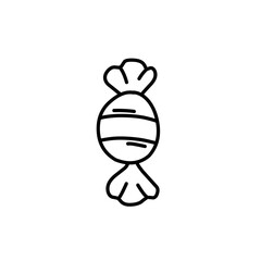 hand drawn candy icon