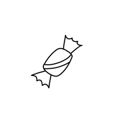 hand drawn candy icon
