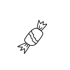 hand drawn candy icon