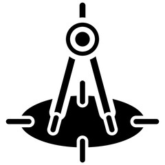 Calibration glyph icon