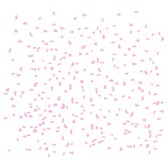 Pink Confetti Party Background Celebration Vector