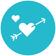 Heart Arrow Icon