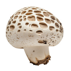 Mushrooms on transparent background