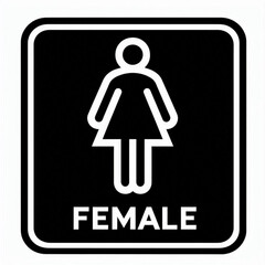 Toilet and Restroom Sign Icon Set – Male, Female, Unisex, Accessible Symbols
