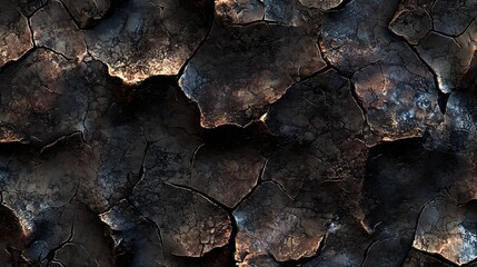 Fototapeta premium 78. Rust-heavy metal texture in seamless repeat with flaking oxidized coating