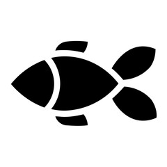 vector illustration of a fish