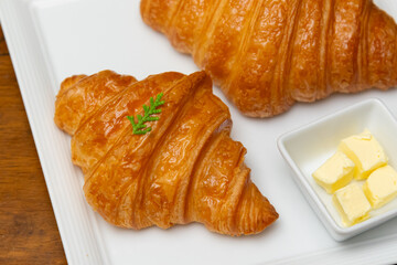 butter croissants