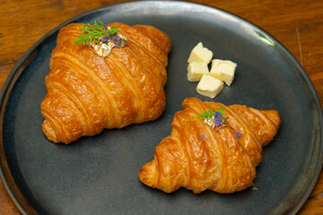 butter croissants