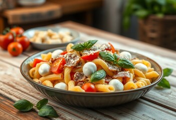A delicious Pasta Salad with Mediterranean twist